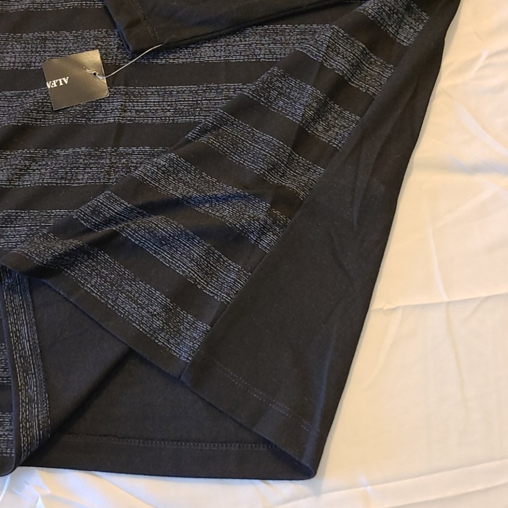 Alfani long-sleeve stretch Henley - Picture 10 of 16